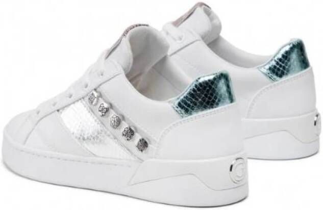 Guess Stijlvolle Sneakers met Studs White Dames