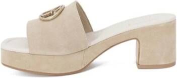 Guess Suede Hakpomp Collectie Beige Dames