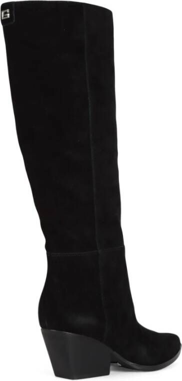 Guess Suede Texaanse Haklaarzen Black Dames