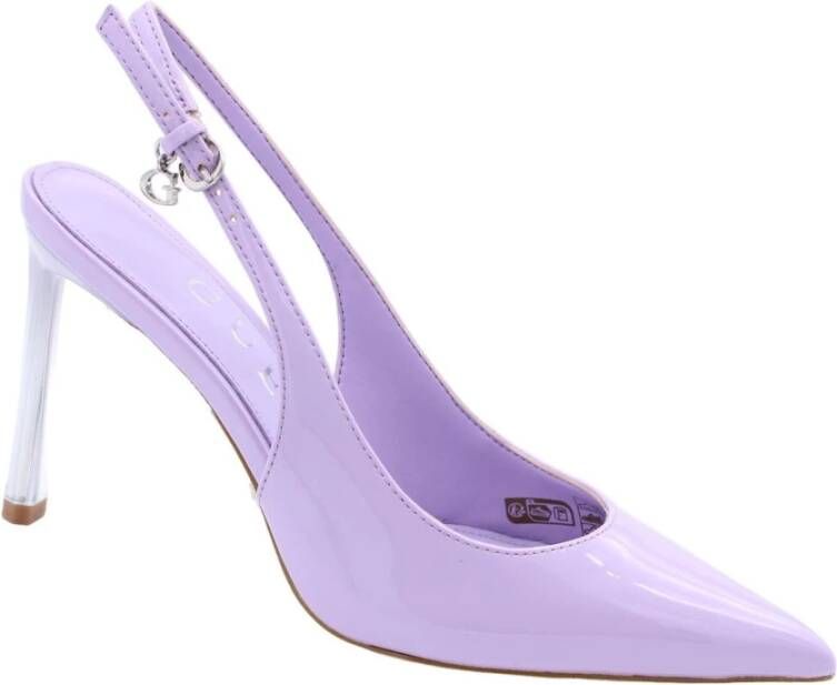 Guess Syda Slingback Schoenen Purple Dames