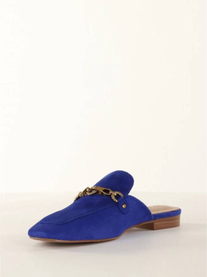 Guess Teenslippers & Sliders Blauw Dames