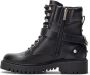 GUESS Ondina Veterboots Laarzen Met Veters Dames Zwart - Thumbnail 5