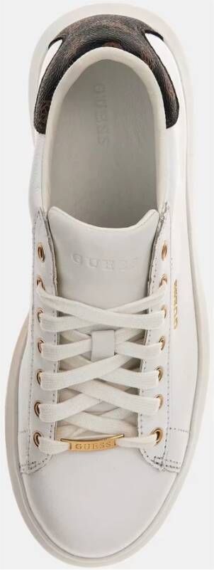 Guess Stijlvolle Logo Sneakers White Dames
