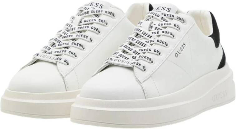 Guess Wit Zwart Sneakers White Heren