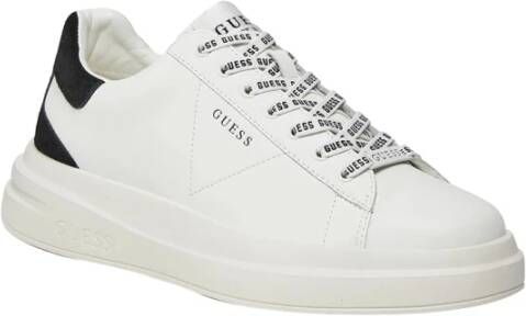 Guess Witte Casual Sneakers voor Mannen White Heren