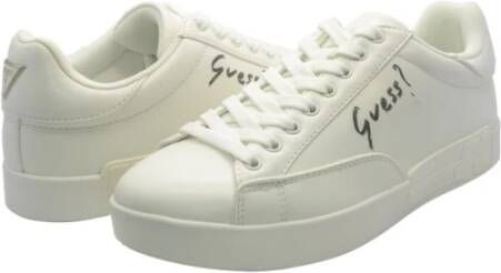 Guess Witte herenschoenen Fmfcasele12 White Heren