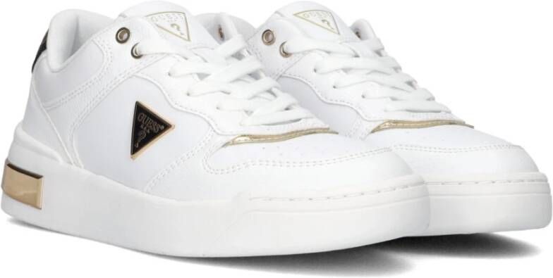 Guess Witte Lage Sneakers Clarkz White Dames