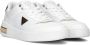 GUESS Clarkz Lage sneakers Leren Sneaker Dames Wit - Thumbnail 4