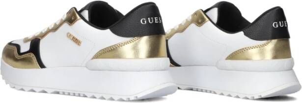 Guess Witte Lage Sneakers Vinsa Multicolor Dames