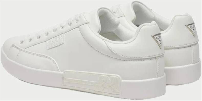 Guess Witte lage sneakers voor heren White Heren