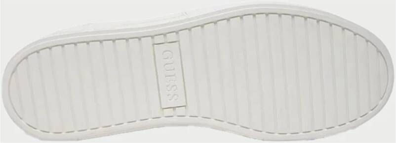 Guess Witte lage sneakers voor heren White Heren