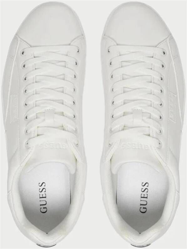 Guess Witte lage sneakers voor heren White Heren