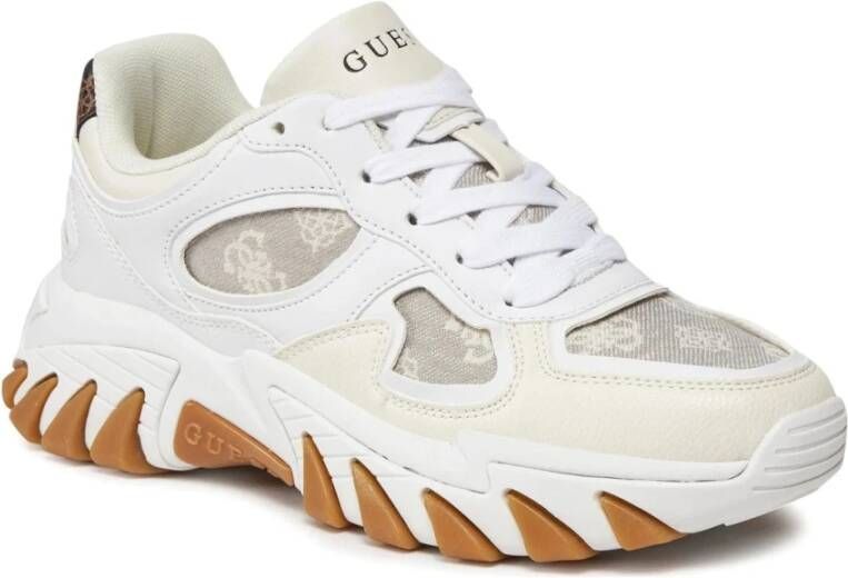 Guess Witte Norina Sneakers voor Vrouwen White Dames