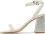 Guess Witte platte sandalen voor vrouwen White Dames - Thumbnail 5