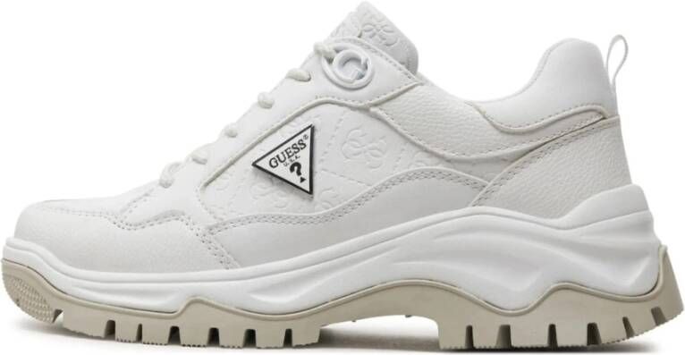 Guess Witte Sneakers voor Vrouwen White Dames