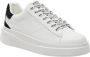 Guess Witte Zwarte Sneakers Elbina Fltelb White Dames - Thumbnail 3