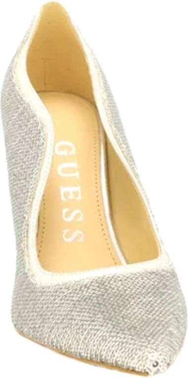 Guess Zilveren Paillet Hoge Hakken Gray Dames