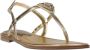 Guess Zomer Dames Sandalen in Polyurethaan Yellow Dames - Thumbnail 2