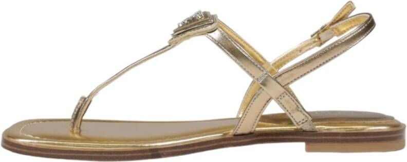 Guess Zomer Dames Sandalen in Polyurethaan Yellow Dames