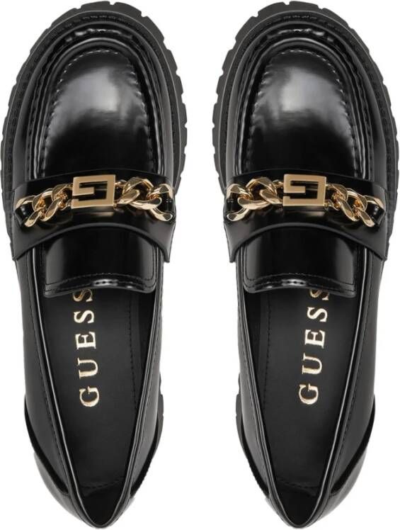 Guess Zwarte damesschoenen in loaferstijl Black Dames