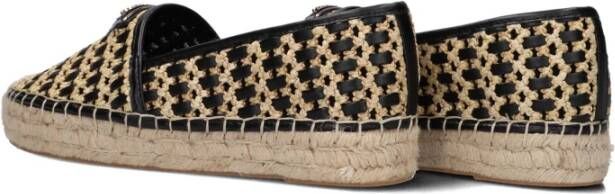 Guess Zwarte Espadrilles voor Stijlvolle Vrouwen Beige Dames