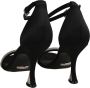 Guess Zwarte Fonkelende Sandalen Black Dames - Thumbnail 4