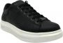 Guess Zwarte Leren Heren Sneakers Black Heren - Thumbnail 2