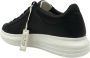 Guess Zwarte Leren Heren Sneakers Black Heren - Thumbnail 3