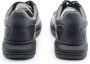 Guess Zwarte leren schoenen met logo details Zwart Heren - Thumbnail 2