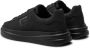 Guess Zwarte leren sneakers Elba model Black Heren - Thumbnail 9