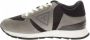 Guess Zwarte leren textielsneakers Gray Dames - Thumbnail 3