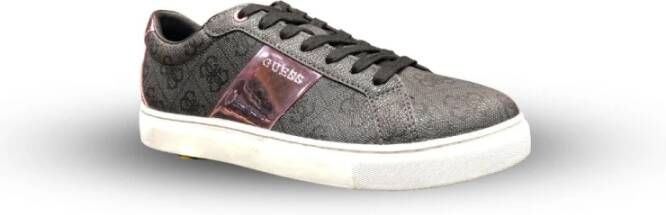 Guess Zwarte Modieuze Sneakers Black Dames