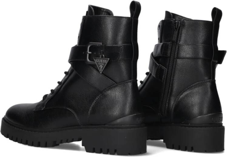 Guess Zwarte Olsy Veterboots Black Dames