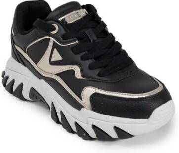 Guess Zwarte Polyethyleen Sneakers voor Vrouwen Black Dames