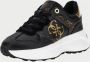 Guess Zwarte Runner Sneakers met 4G Logo Black Dames - Thumbnail 2