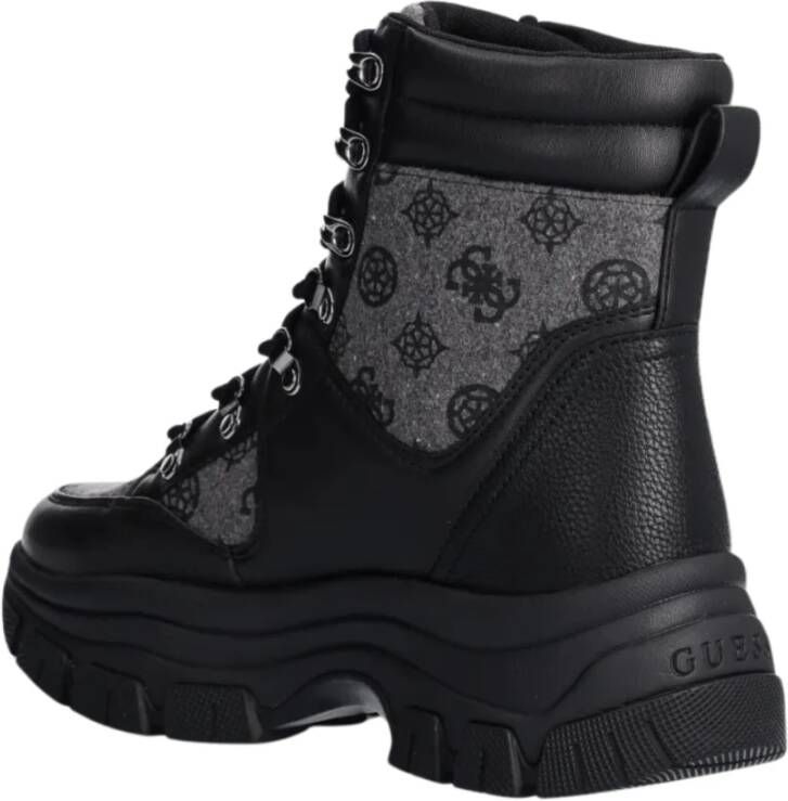 Guess Zwarte Sneakers Bliza Grijs Black Dames