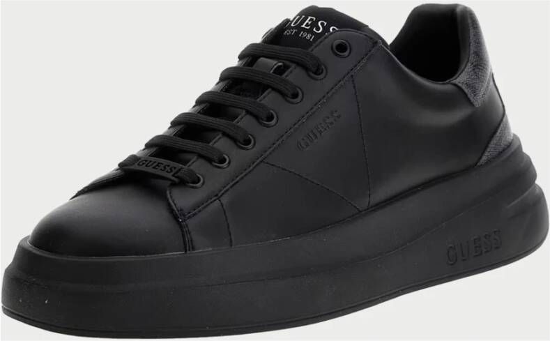 Guess Zwarte Sneakers met 4G Logo Black Heren