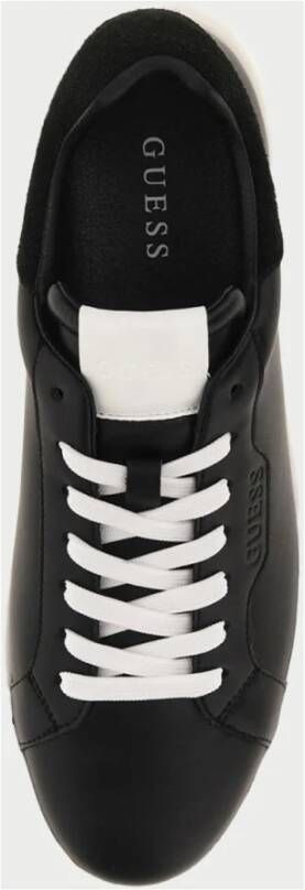 Guess Zwarte Sneakers voor Mannen Black Heren