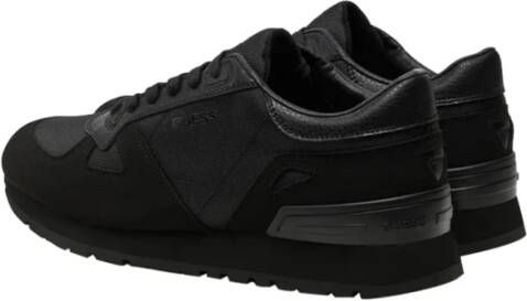 Guess Zwarte Sneakers voor Mannen Black Heren