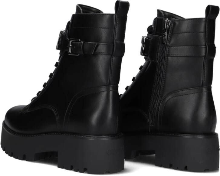 Guess Zwarte Veterschoenen voor Dames Black Dames