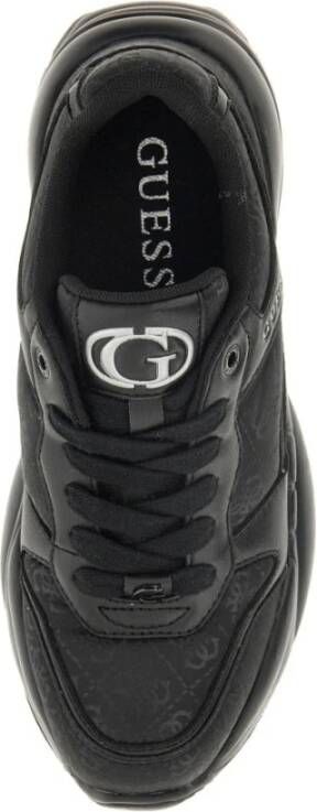 Guess Zwarte Vrijetijdssneakers voor Vrouwen Black Dames