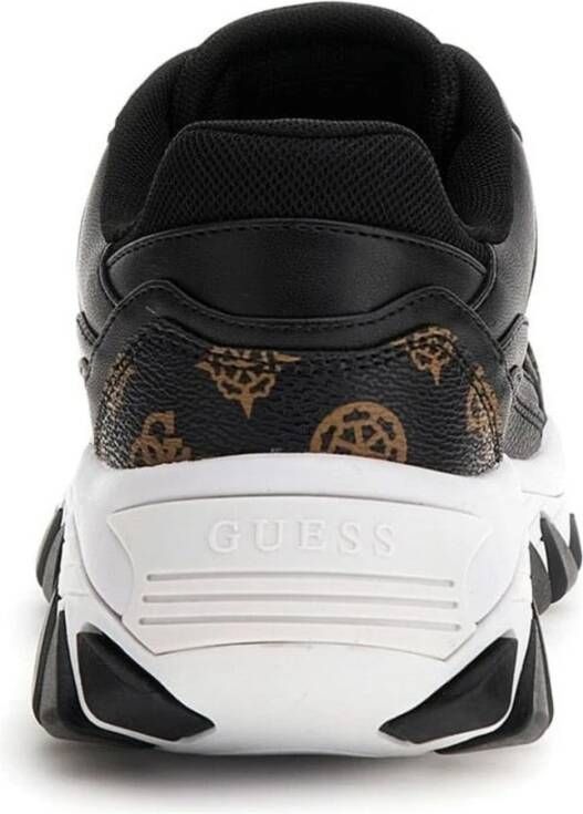 Guess Zwarte Vrijetijdssneakers voor Vrouwen Black Dames