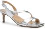 Guglielmo Rotta Ayana Nalux Zilveren Leren Sandalen Gray Dames - Thumbnail 2