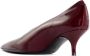 Guglielmo Rotta Bordeaux leren pumps met hak Red Dames - Thumbnail 3