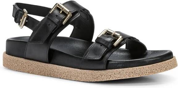 Guglielmo Rotta Flat Sandals Black Dames