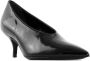 Guglielmo Rotta Zwarte Leren Pumps 4 5cm Hak Black Dames - Thumbnail 2