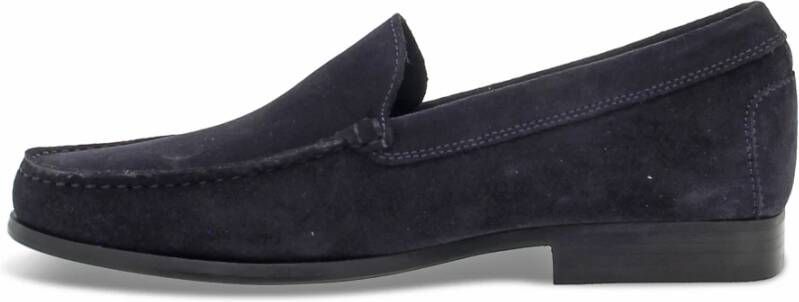 Guidi Blauwe Suède Loafer Tods Model Blue Heren