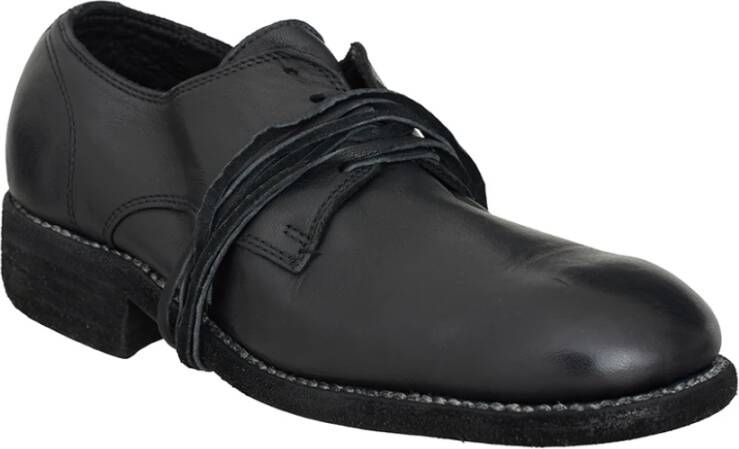 Guidi Leren Derby Schoenen Black Dames