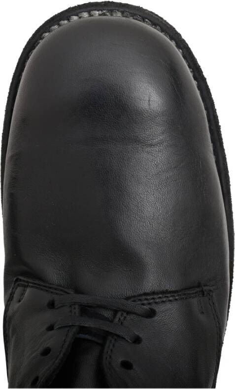 Guidi Leren Derby Schoenen Black Dames