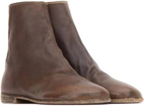 Guidi Leren Ritslaarzen Brown Dames